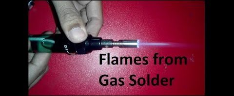 How to use a butane Gas Soldering Iron
